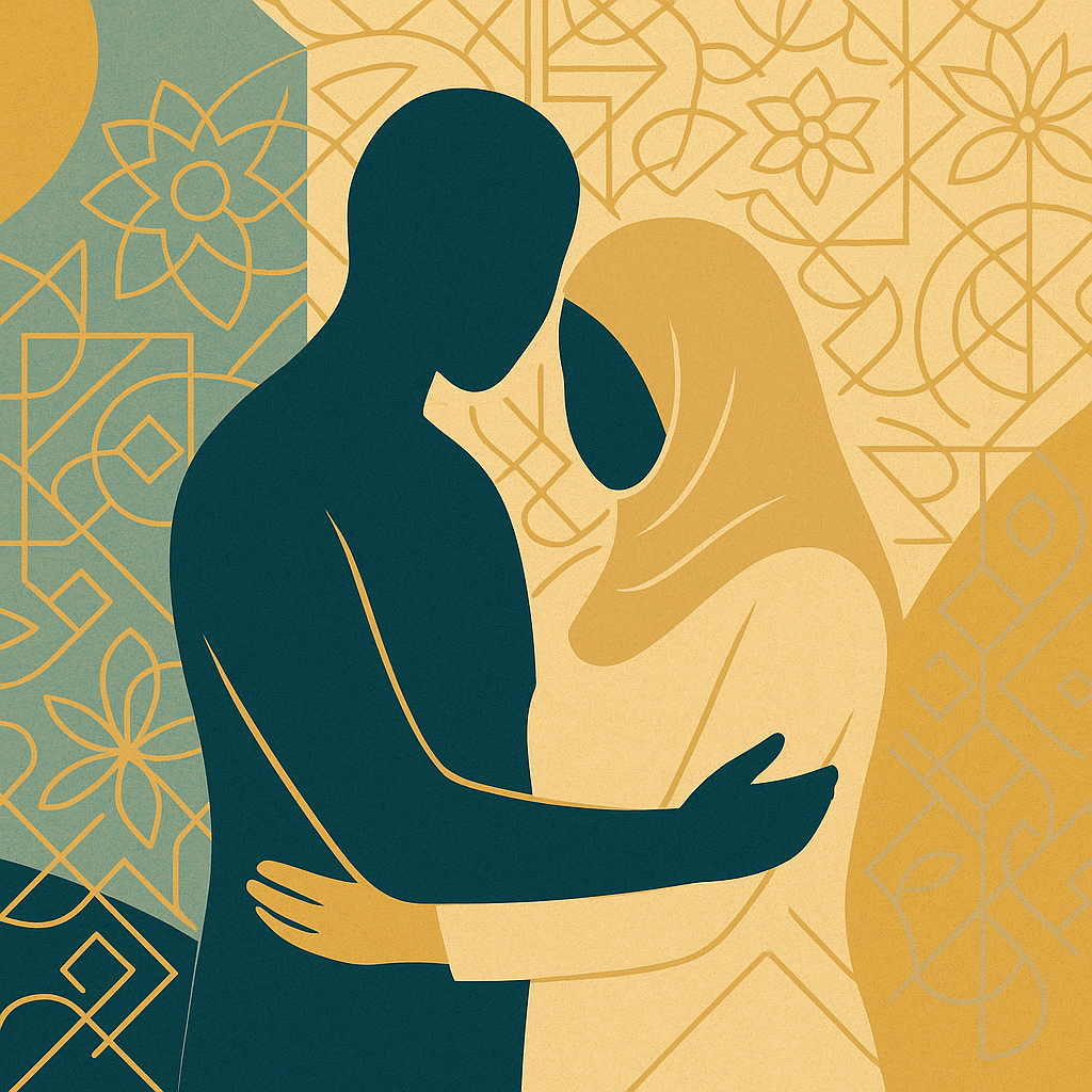 Hero portrait with background